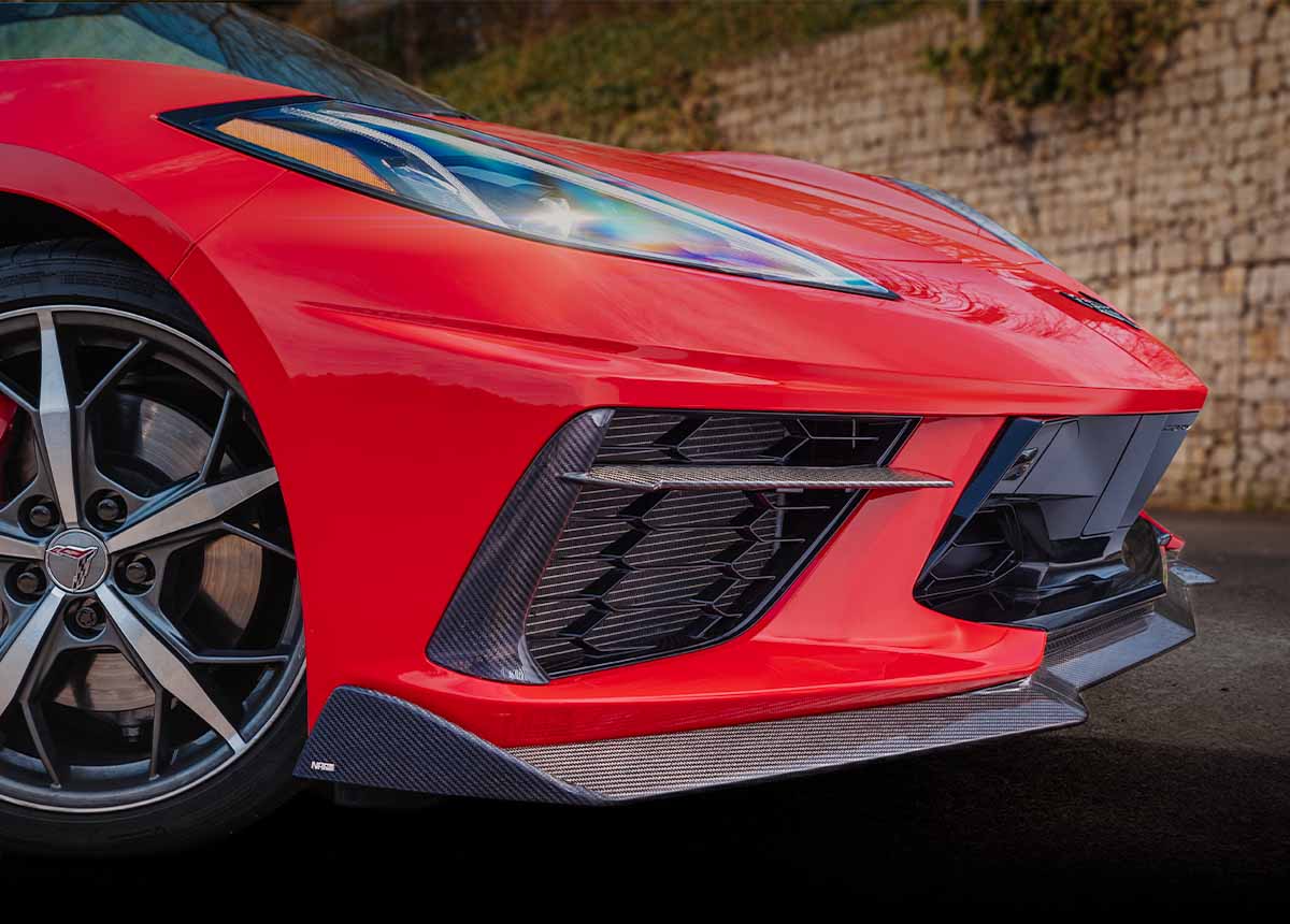 NAP Exclusive Corvette C8 Carbon Bodykit front 2