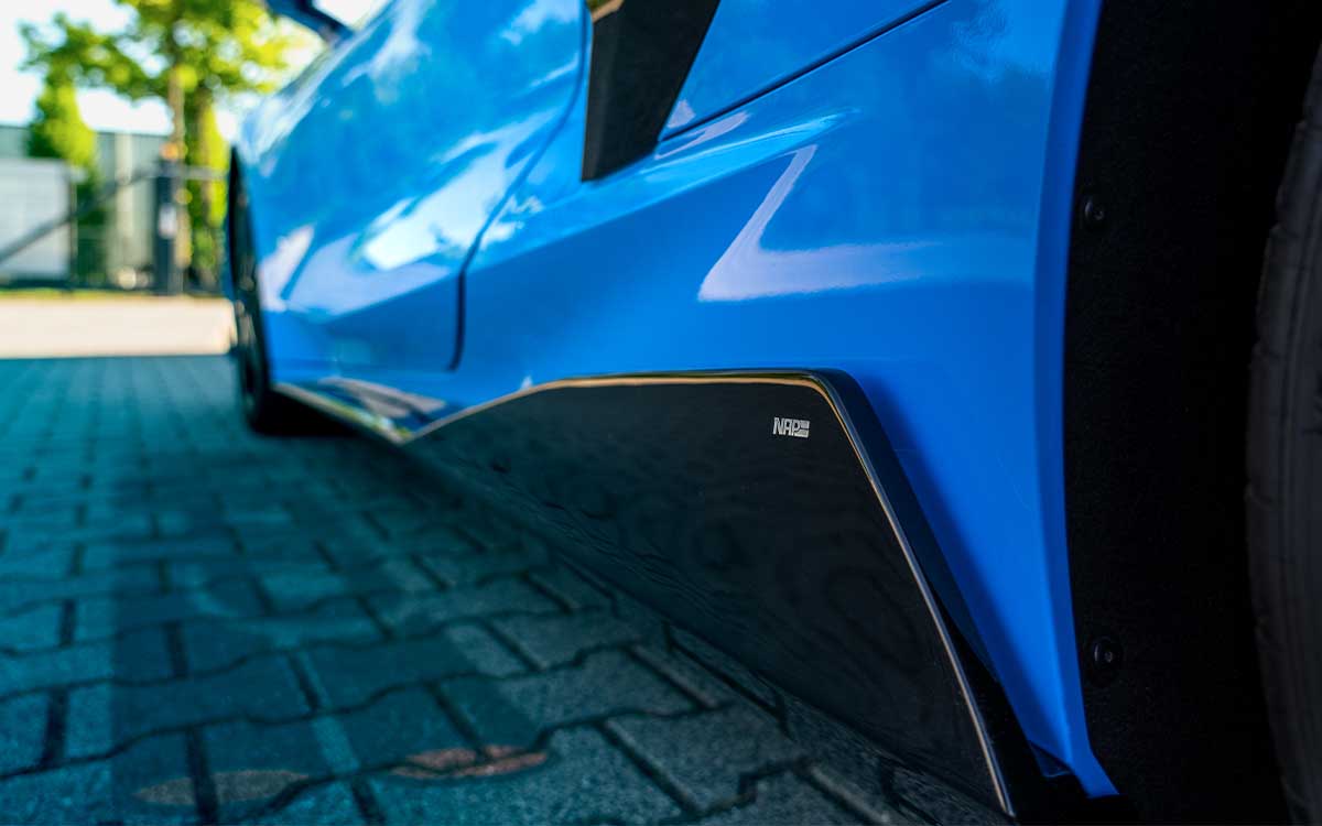 NAP Exclusive Corvette C8 Carbon Bodykit black SeiteHinten 1