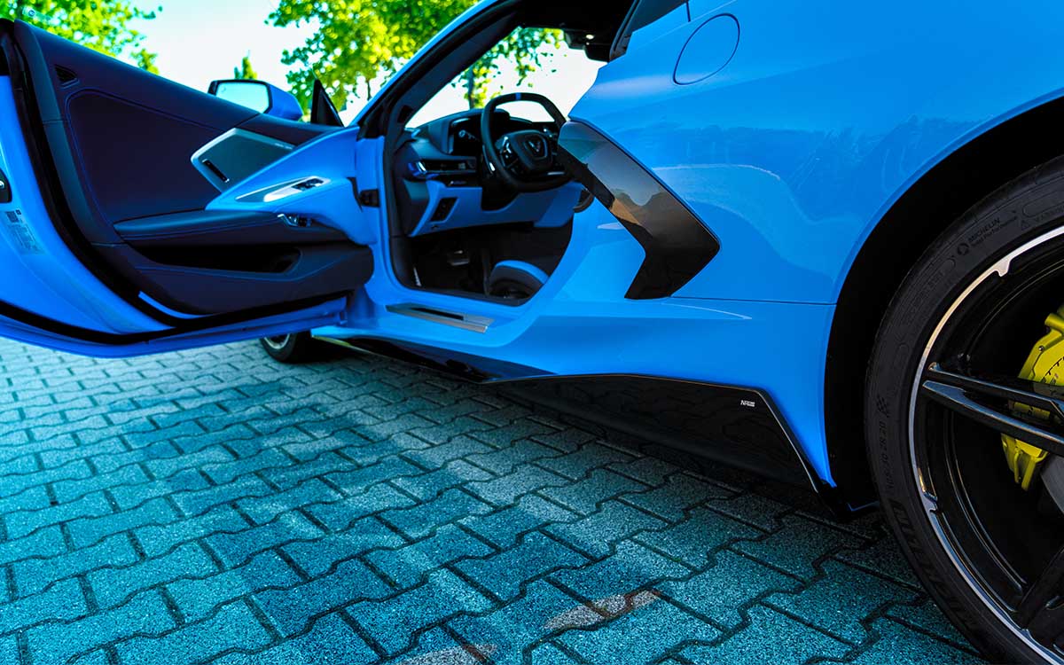 NAP Exclusive Corvette C8 Carbon Bodykit black SeiteHinten 2